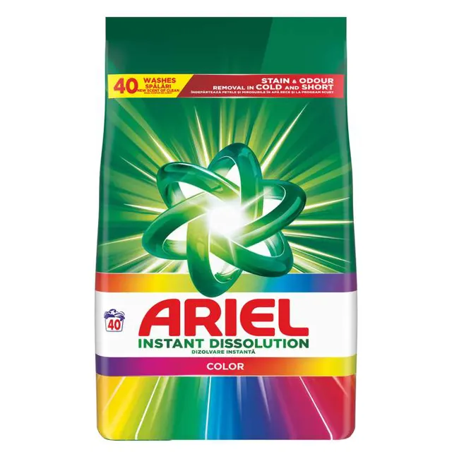 DET.ZA VES ARIEL LND POWDER COLOR 2.6kg ARIEL