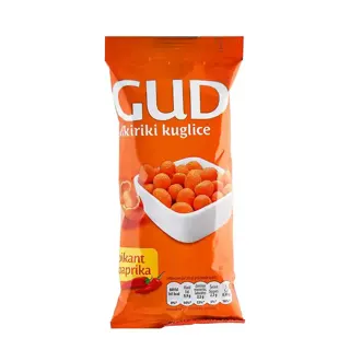 GUD OBLOZENI KIKIRIKI 50g PAPRIKA