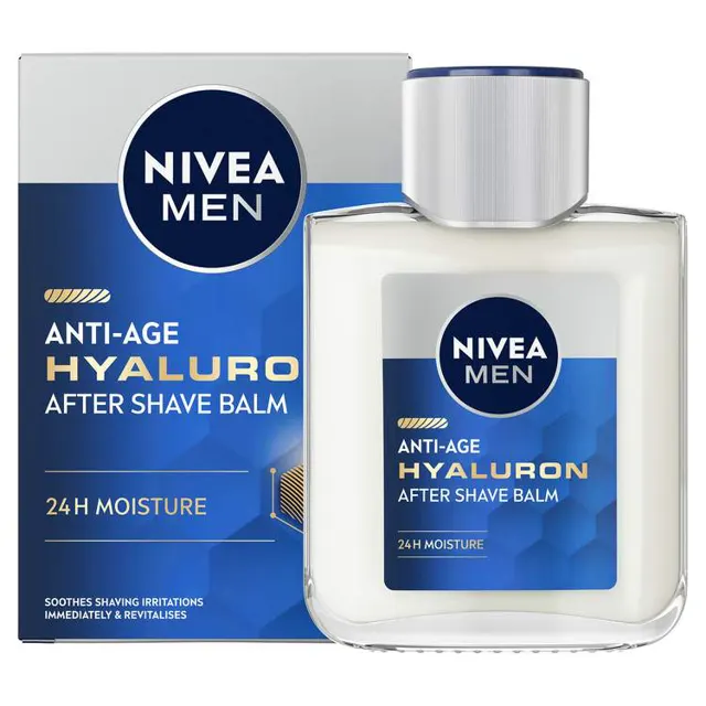 AFTER SHAVE BALSAM NIVEA MEN HYALURON ANTI AGE 100ML BEIERSDORF NIVEA
