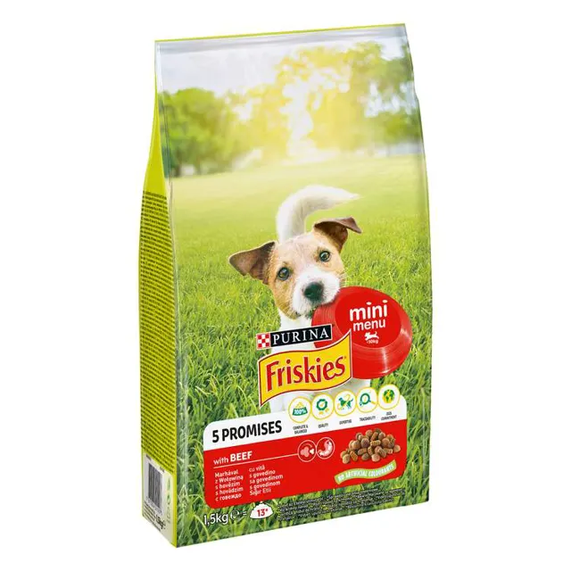 FRISKIES GRANULE PSE MINI GOV 1,5KG FRISKIES DOG