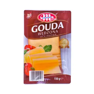 Sir Gauda dimljena Mlekovita slice 150g