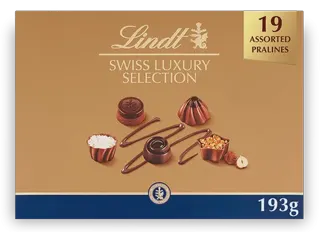 BOMBONJERA LINDT SWISS LUXURY SELECTION 193gr
