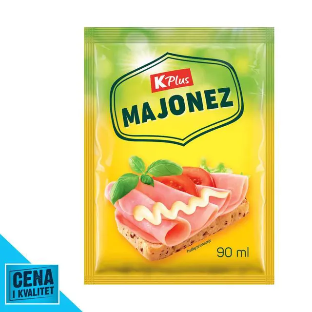 MAJONEZ DELIKATES 90ML K PLUS K PLUS