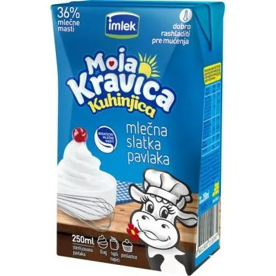 PAVLAKA SLATKA 36% TB MOJA KRAVICA 0.25L IMLEK AD IMLEK-MOJA KRAVICA