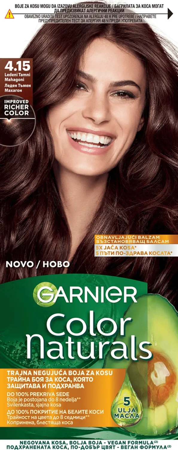 GARNIER Color Naturals boja za kosu 4.15 GARNIER Color Naturals