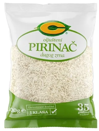 PIRINAC OLJUSTENI DUGO ZRNO CENTROPROIZVOD 500gr