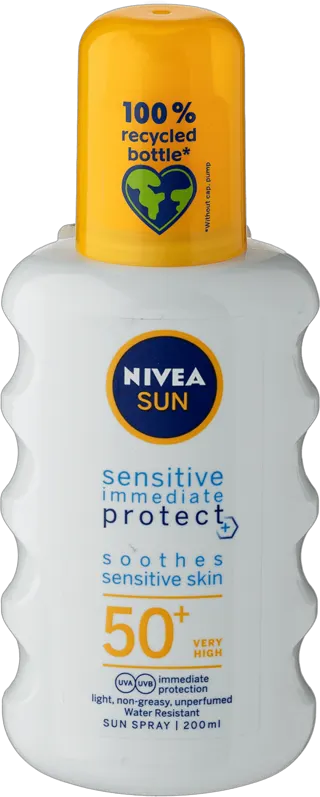 NIVEA SUN sensitive sprej ZF50+ 200ml