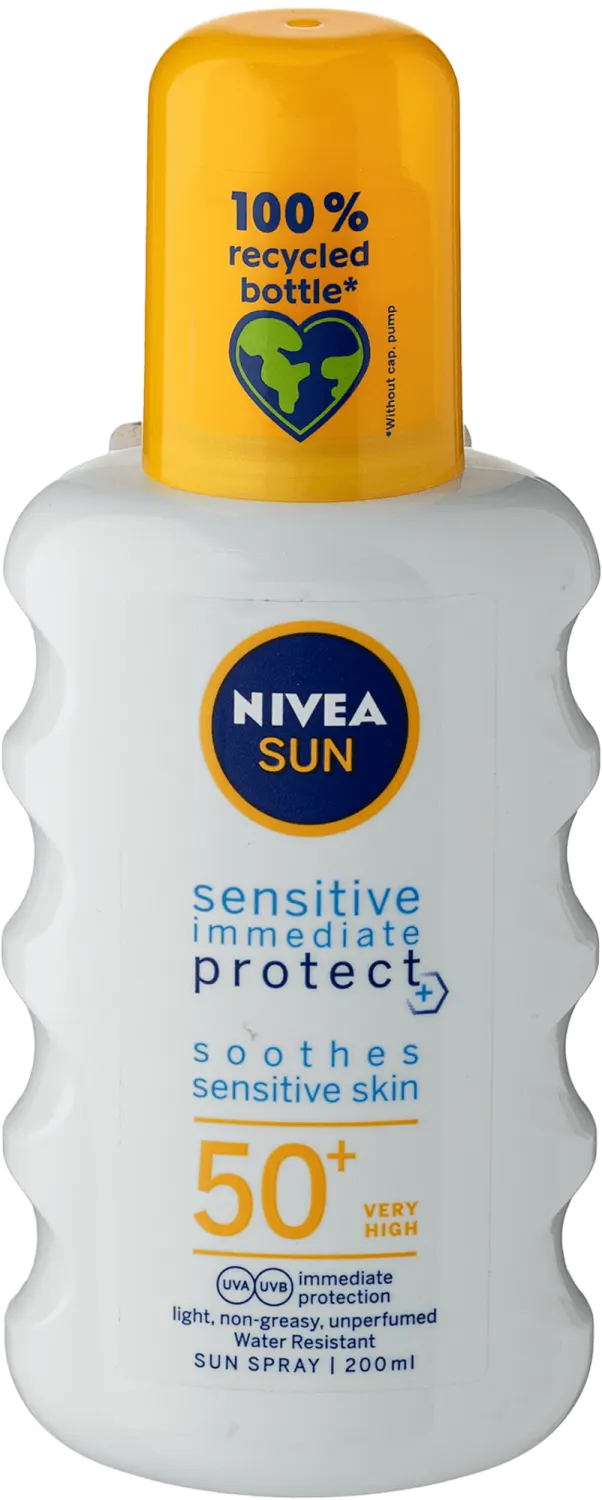 NIVEA SUN sensitive sprej ZF50+ 200ml NIVEA SUN