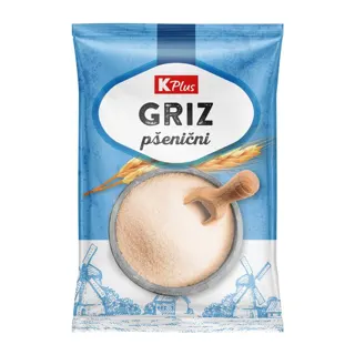 GRIZ PŠENIČNI 400G K PLUS