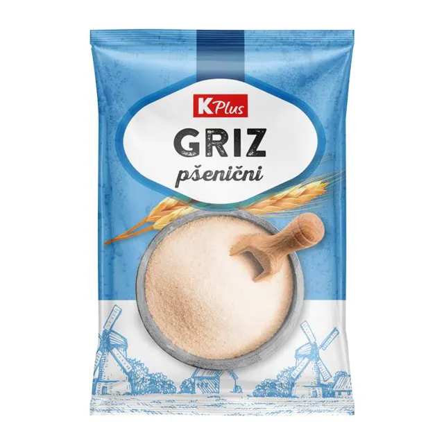 GRIZ PŠENIČNI 400G K PLUS K PLUS