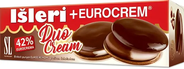 Isleri sa eurokremom duo cream 125g Swisslion