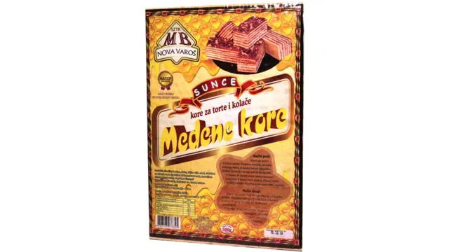 Kore medene 0470 MB 500 g Branko Mandic preduzetnik proizvodnja makarona rezanaca i slicnih proizvoda od brasna MB Nova Varos