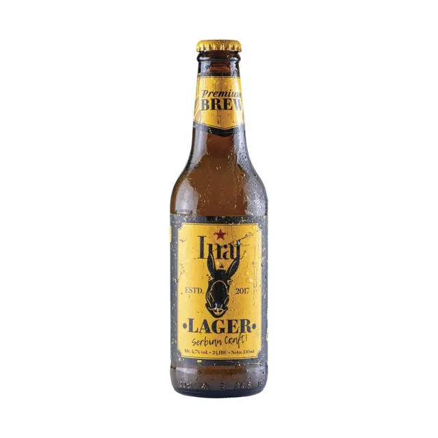 Pivo Lager Inat 0,33l Inat