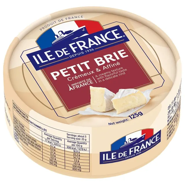 Sir Ile De France Petit Brie 125g Ile de France