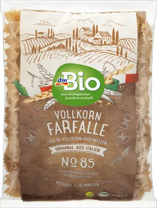 dmBio integr. testenina Farfalle 500g