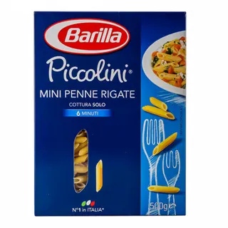 Testen.Mini Penne Rigate 66 Barilla 500g