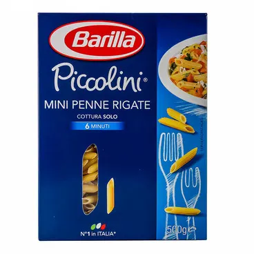 Testen.Mini Penne Rigate 66 Barilla 500g Barilla