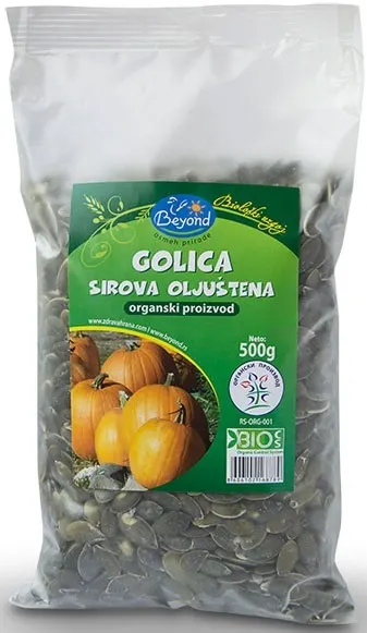 GOLICA SIROVA OLJ ORG 500G BEYOND BEYOND