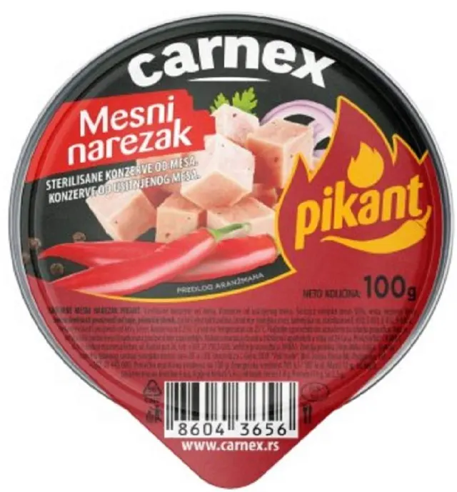 Pikant narezak alu 100g Carnex