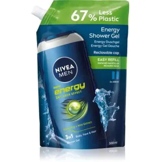 GEL TUŠ M ENERGY REFILL 500ML NIVEA