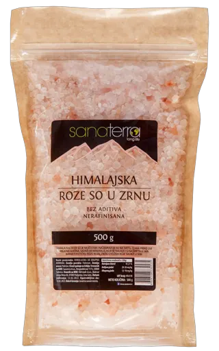 SO ROZE HIMALAJSKA U ZRNU 500GR SANATERRA