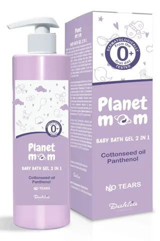 Planet mom baby 2u1 kupka/šampon 400ml