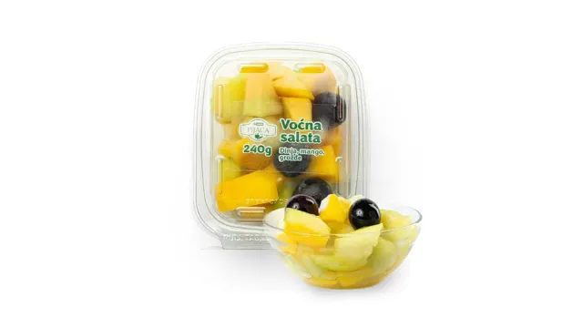 Vocna salata Dinja Mango Grozdje 240g