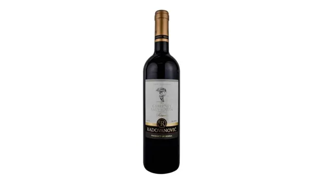 VINO CRVENO RADOVANOVIĆ CABERNET SAUVIGNON RESERVA 0.75L RADOVANOVIĆ