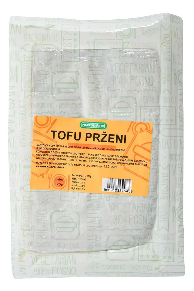 TOFU PRŽENI 170G MACROBIOTIC PROM MACROBIOTIC