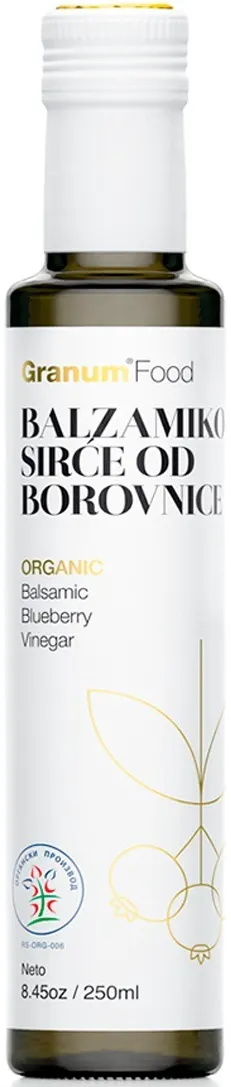 SIRCE OD BOROVNICE ORGANIK 250ML GRANUM