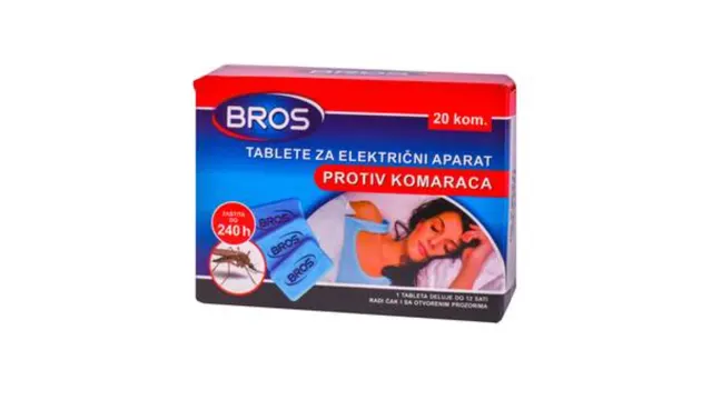BROS Tablete za el.aparat protiv komaraca 20/1 BEVETTI DOO