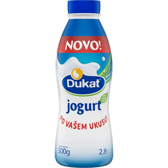 DUKAT JOGURT 2.8% mm 500g DUKAT