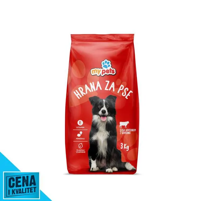 HRANA SUVA ZA PSE GOV 3KG MY PETS MY PETS