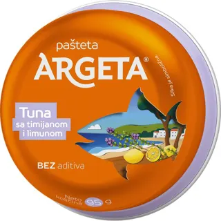 Pasteta tuna timijan-limun Argeta 95g
