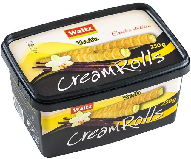 CREAM ROLLS VANILA 250gr OSTALO