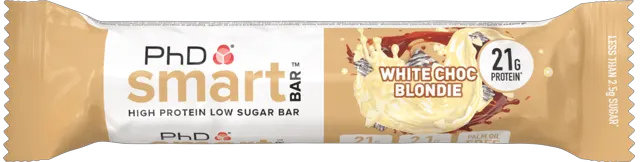 PhD Smart Bar bela čokolada 64g PhD