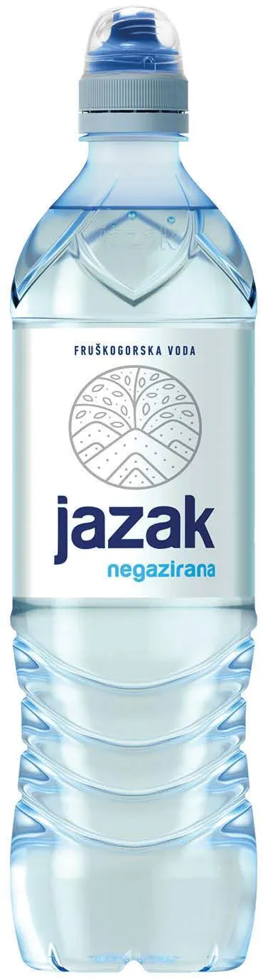 PRIR.IZV. VODA JAZAK,NEGAZ. 0,75 l AD NIS NIS-PETROL NOVI SAD