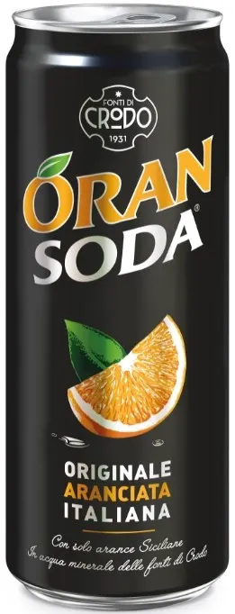 SOK GAZIRANI CRODO SODA ORANGE 0.33L