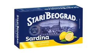 Stari Beograd sardina sa limunom 100g PF