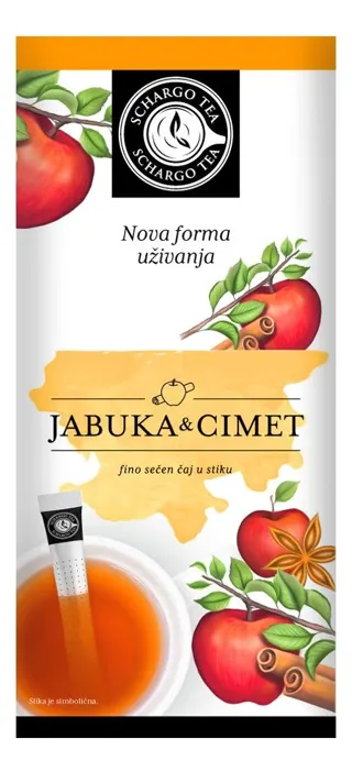 ČAJ JABUKA & CIMET 16/1 32GR SCHARGO TEA
