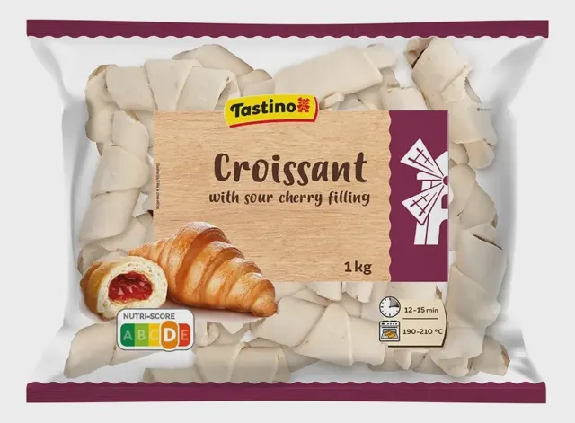 Kroasani sa višnja nadevom MK10 1kg Chef Select