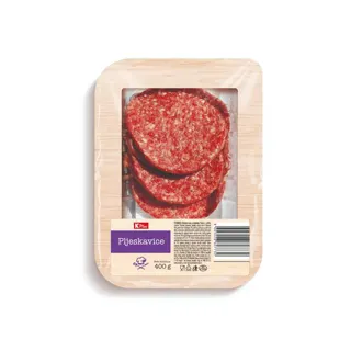 PLJESKAVICE 400G K PLUS