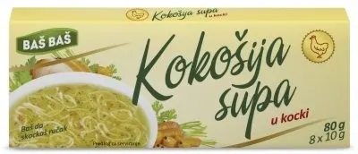 SUPA U KOCKI KOKOŠIJA BAŠ BAŠ 8X10G BAS BAS