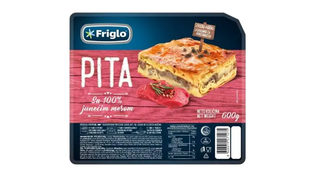 BUREK PITA MESO 600G FRIGLO FRIGLO