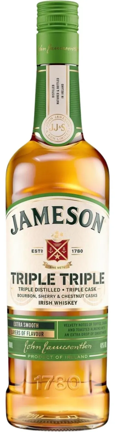 VISKI JAMESON TRIPLE TRIPLE 0.7L JAMESON