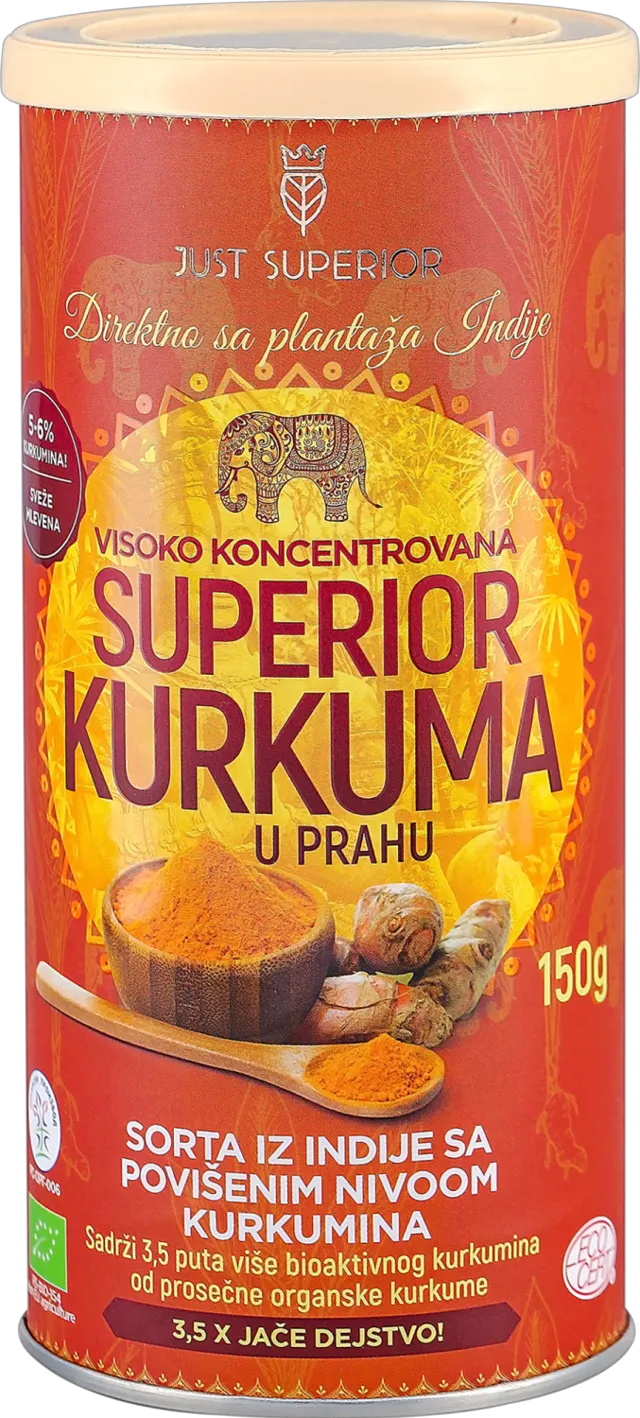 JUST SUPERIOR KURKUMA U PRAHU 150g JUST SUPERIOR