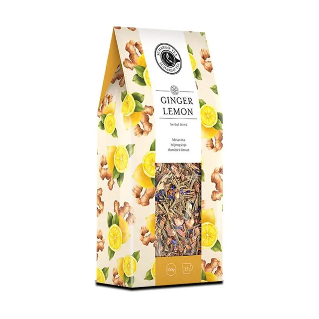 Caj biljna mesavina djumbir/limun 100g Schargo Tea