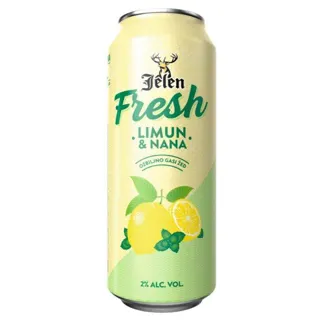 Pivo Jelen Fresh limun&nana CAN 0.5L
