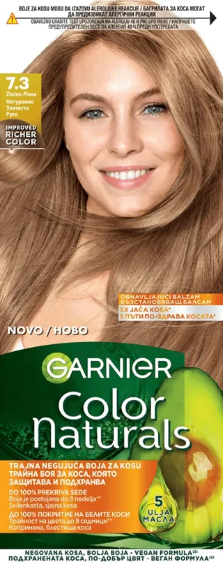 GARNIER Color Naturals boja za kosu 7.3