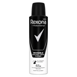 Dezodorans Rexona Invisible B&W 150ml